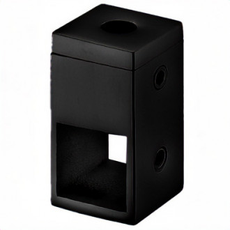 Ригеледержатель Inoxstore 15х15х0 мм, литой, AISI 304, RAL 9005