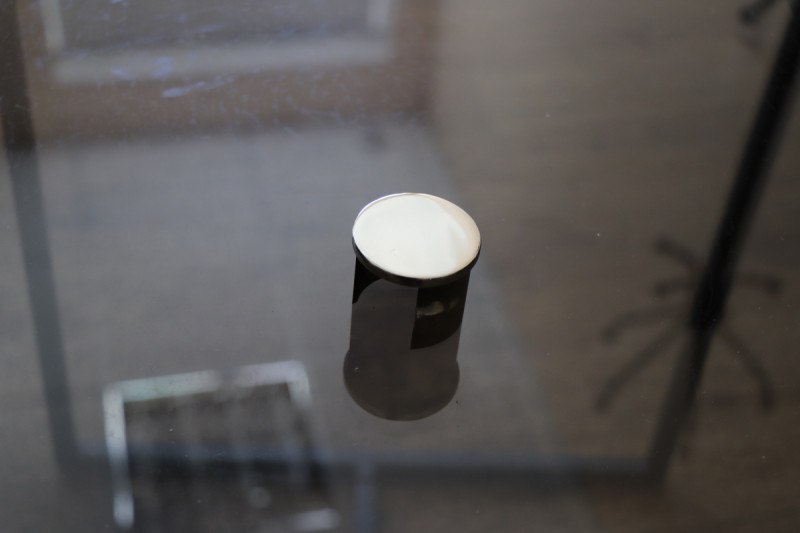 Заглушка для поручня Inoxstore с пазом Ø 42,4 мм, паз 24х24 мм , полированная, AISI 304