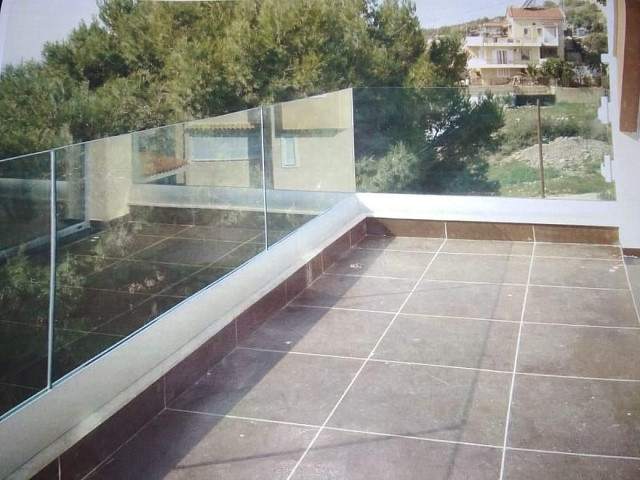 Зажимной алюминиевый профиль Inoxstore, анодированный, для стекла 10-16 мм