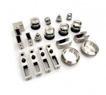 Комплект фурнитуры Inoxstore  F-3 для душевой кабины, сатинированный, AISI 304