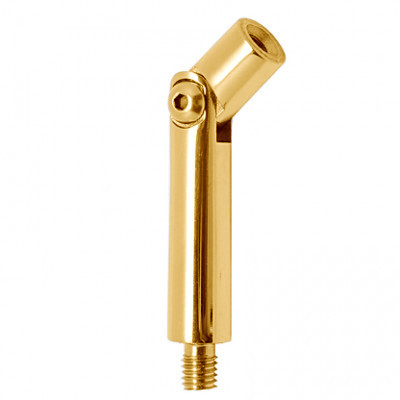 Штырь Inoxstore "палец" регулируемый 14х68 мм, AISI 304, золото