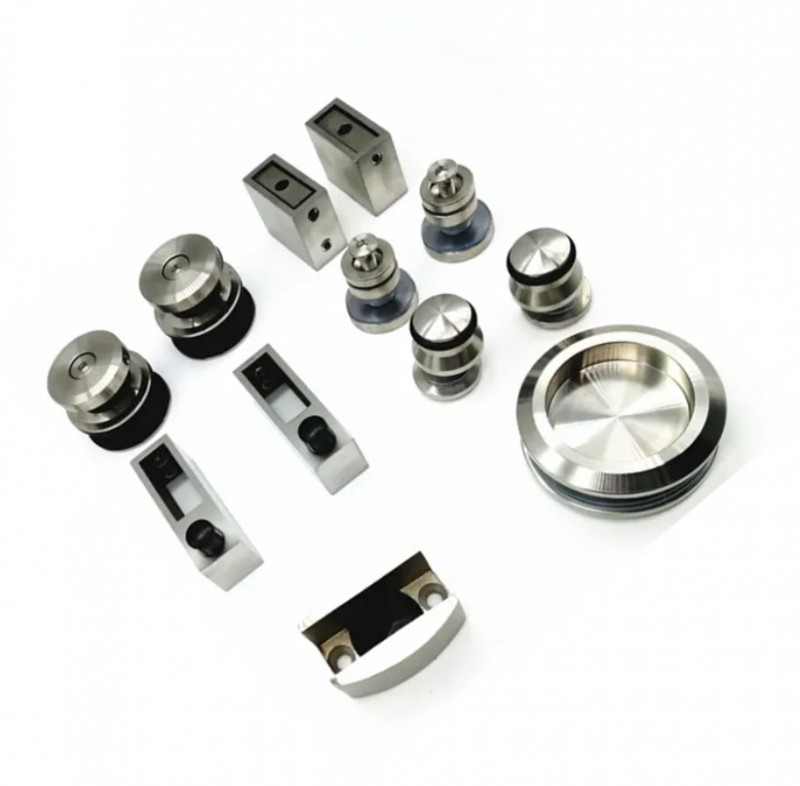 Комплект фурнитуры Inoxstore F-2 для душевой кабины, сатинированный, AISI 304