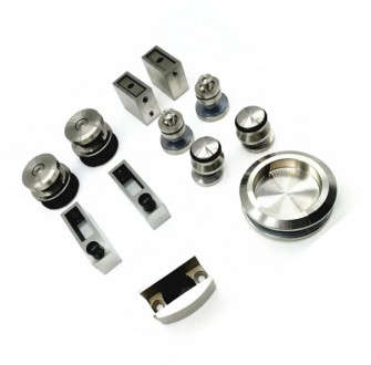 Комплект фурнитуры Inoxstore  F-2 для душевой кабины, полированный, AISI 304