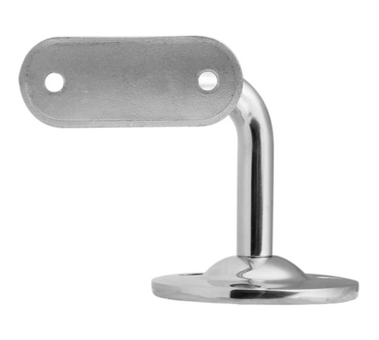 Держатель поручня Inoxstore литой, ложемент-шарнир под Ø 42,4 мм/50,8 мм, полированный, АISI 304