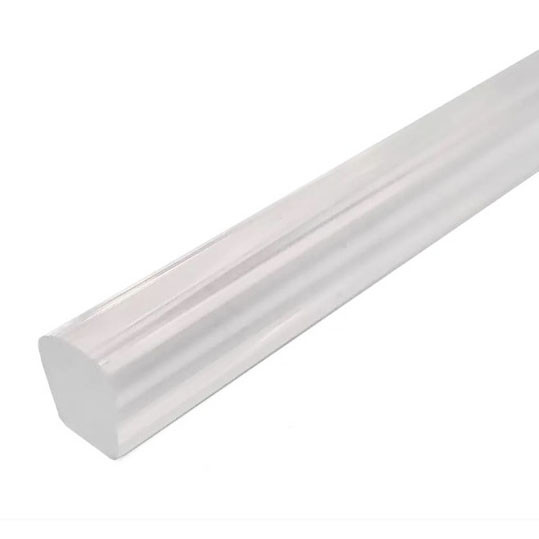 Порог акриловый Inoxstore, 10х10 х2000 мм, прозрачный