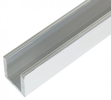 Алюминиевый профиль под стекло 10 мм