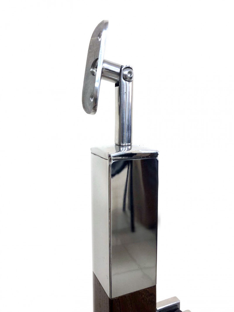 Верхний элемент Inoxstore для  деревянной стойки 40х40 мм