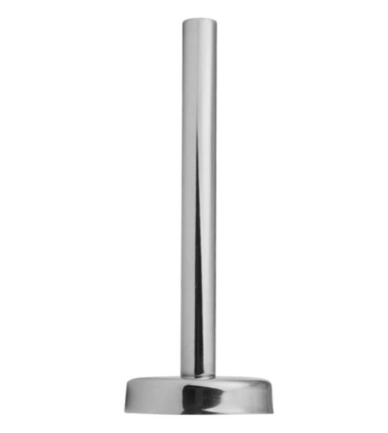 Кронштейн на стойку Inoxstore Ø 38,1х1,5 мм, с крышкой, h-100 мм, без ложемента, полированный, AISI 304