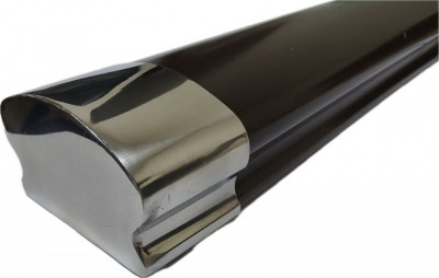 Заглушка для фигурного поручня ПВХ Inoxstore, полированная, AISI 304